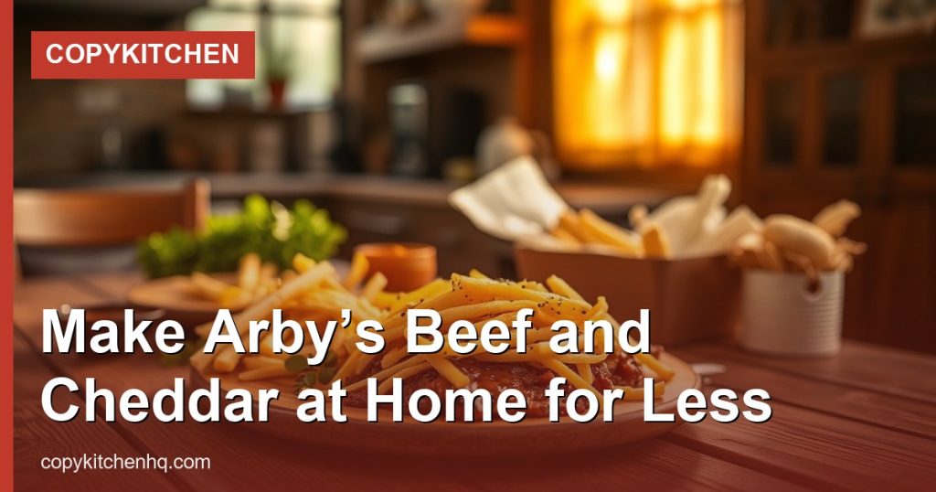 Make Arby’s Beef and Cheddar at Home for Less - CopyKitchen