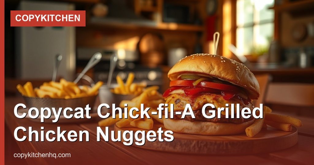 Copycat Chick-fil-A Grilled Chicken Nuggets - CopyKitchen