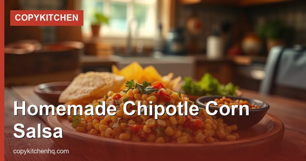 Homemade Chipotle Corn Salsa - CopyKitchen