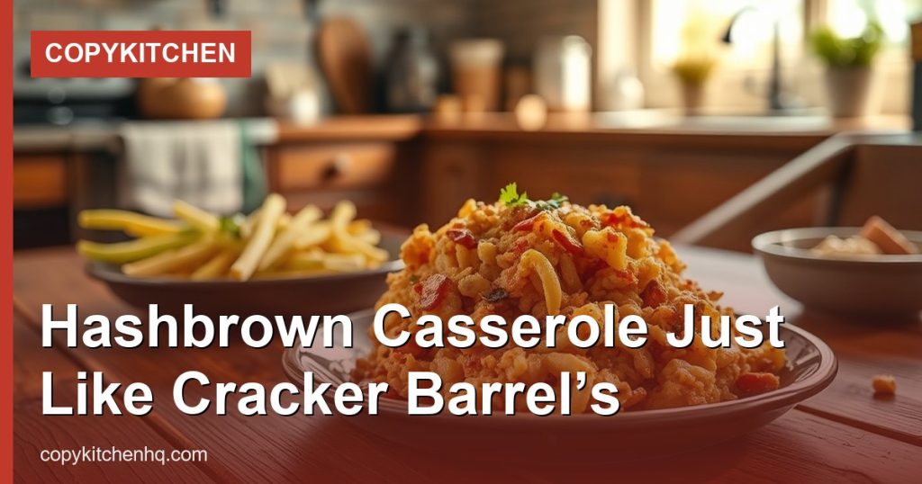 Hashbrown Casserole Just Like Cracker Barrel’s - CopyKitchen