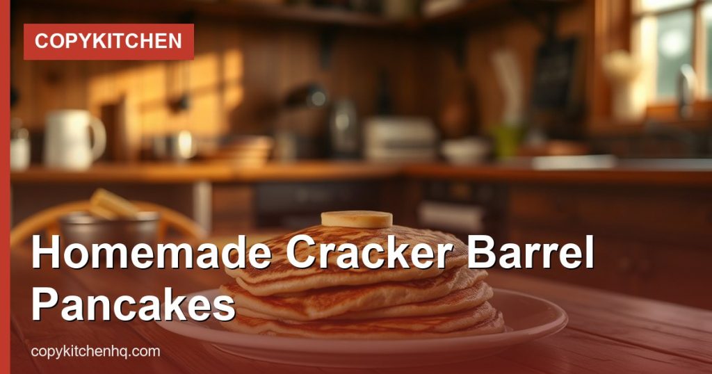 Homemade Cracker Barrel Pancakes - CopyKitchen