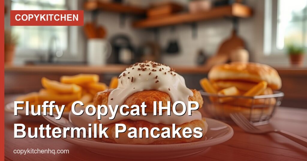 Fluffy Copycat IHOP Buttermilk Pancakes - CopyKitchen