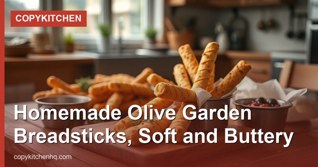 Homemade Olive Garden Breadsticks, Soft and Buttery - CopyKitchen