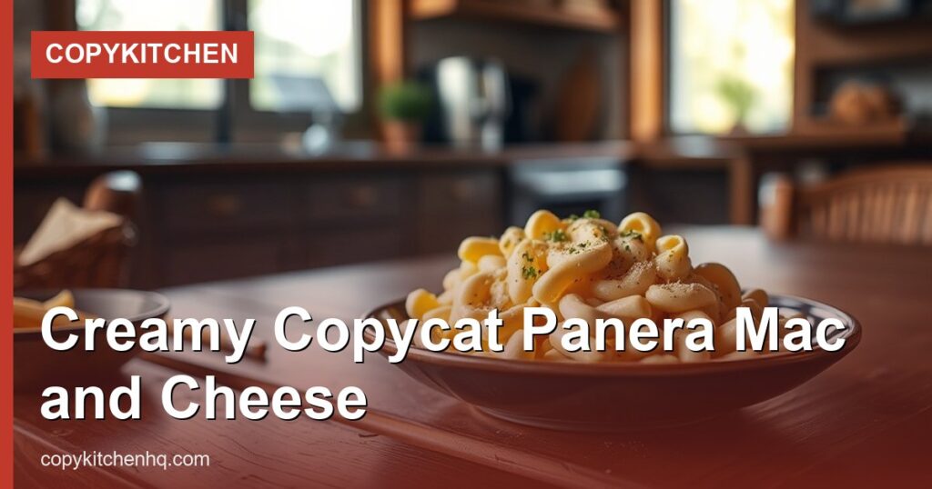 Creamy Copycat Panera Mac and Cheese - CopyKitchen