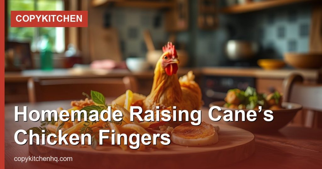 Homemade Raising Cane’s Chicken Fingers - CopyKitchen