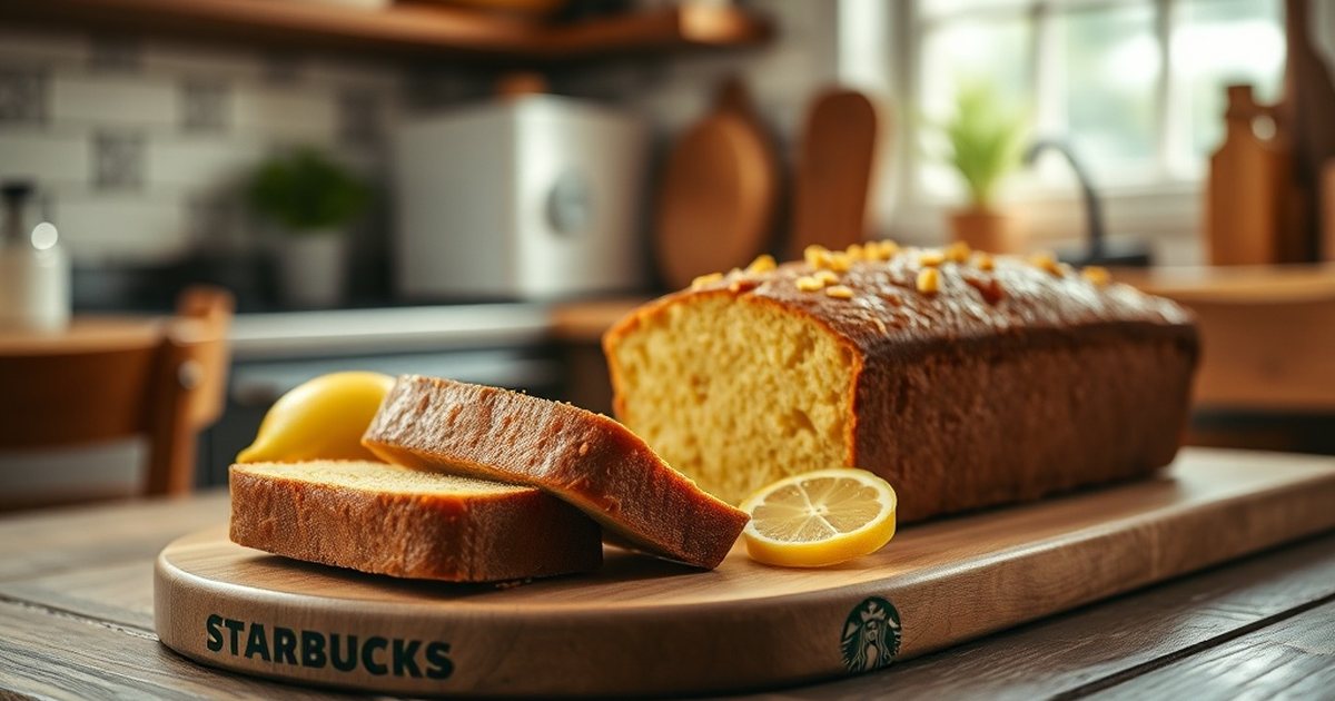 About Starbucks's Lemon Loaf - CopyKitchen