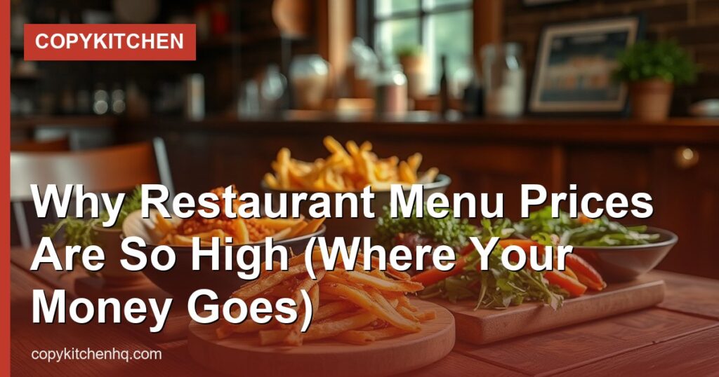 Why Restaurant Menu Prices Are So High (Where Your Money Goes) - CopyKitchen