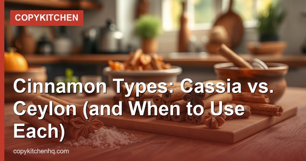 Cinnamon Types: Cassia vs. Ceylon (and When to Use Each) - CopyKitchen
