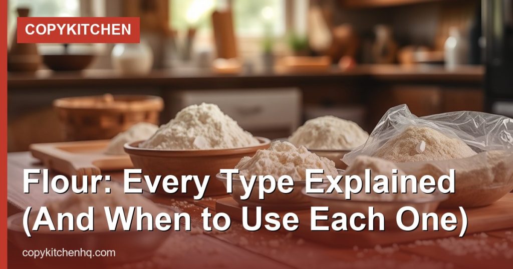 Flour: Every Type Explained (And When to Use Each One) - CopyKitchen