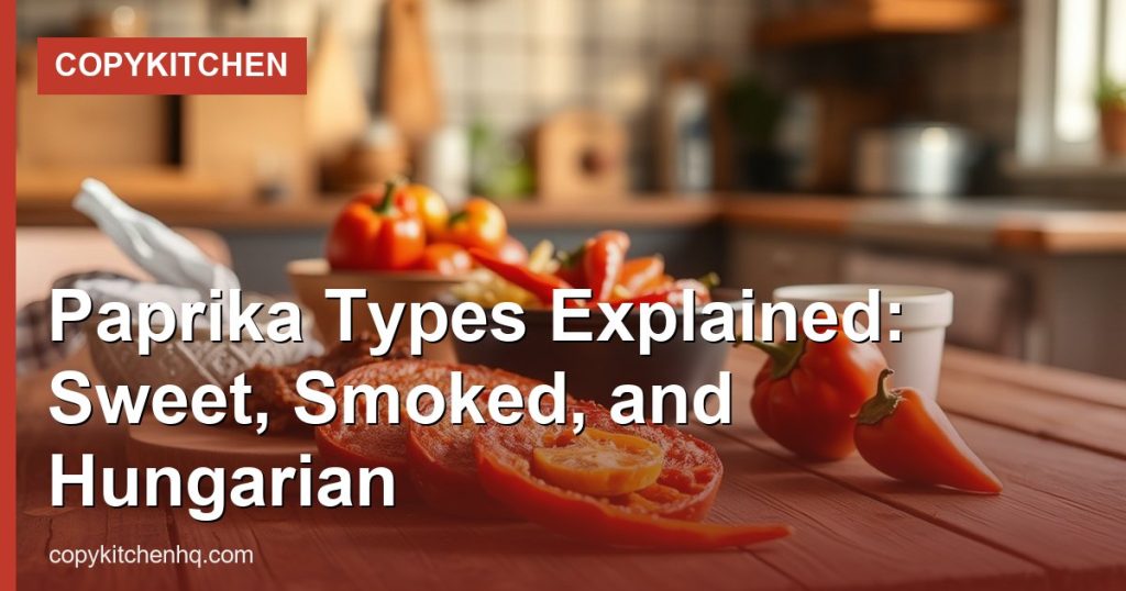 Paprika Types Explained: Sweet, Smoked, and Hungarian - CopyKitchen